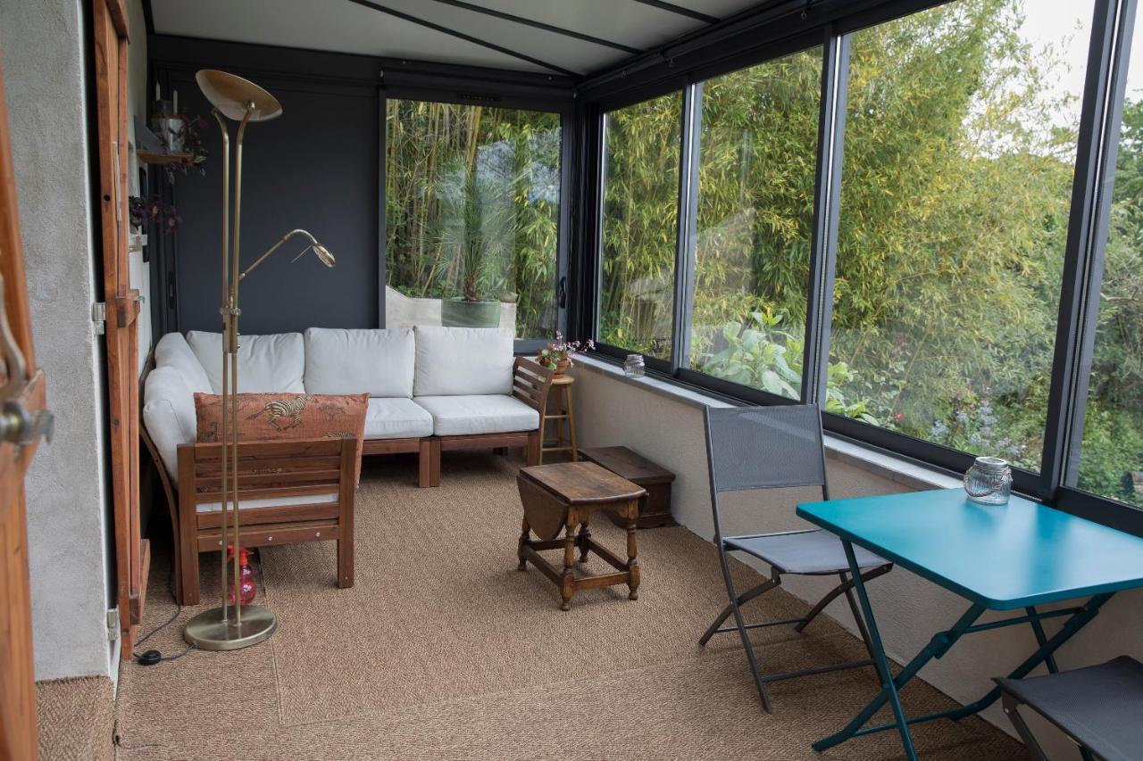 Agreable Logement Independant Avec Veranda Vienne  Exterior photo